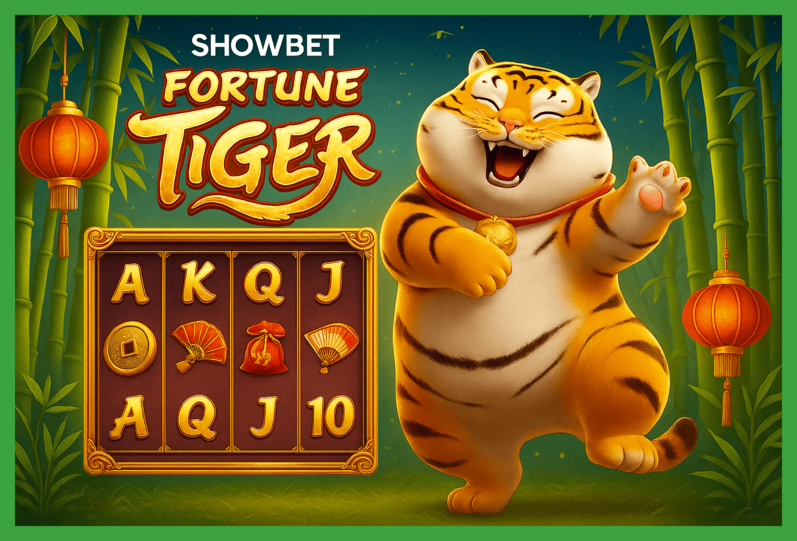 Fortune Tiger é um jogo imperdível no SHOWBET Casino