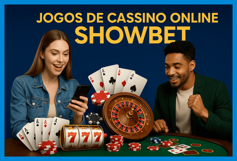 Jogos de cassino online inovadores e emocionantes na SHOWBET