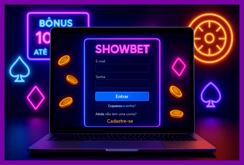 Não Perca tempo, o rRgistro na site SHOWBET
